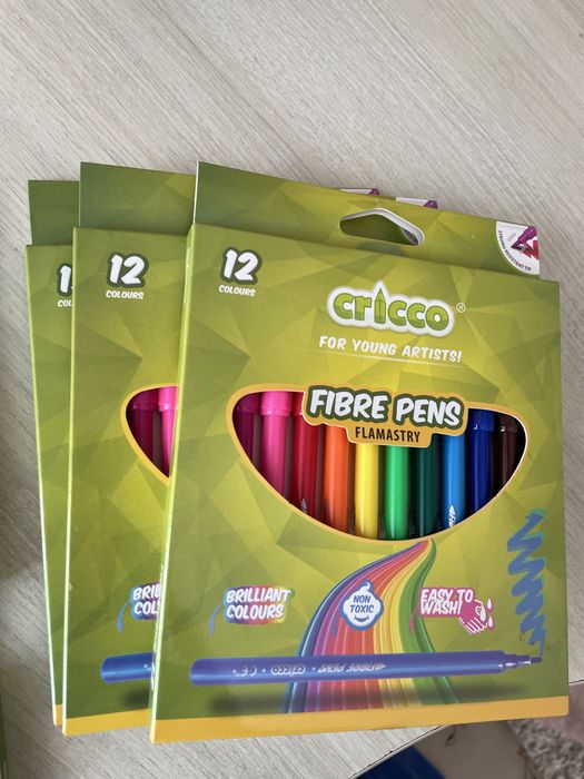 Фломастери 12 кольорів