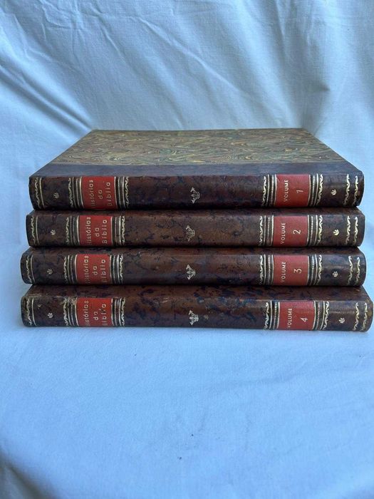 Coleção "Histórias da Bíblia" — 4 volumes completos