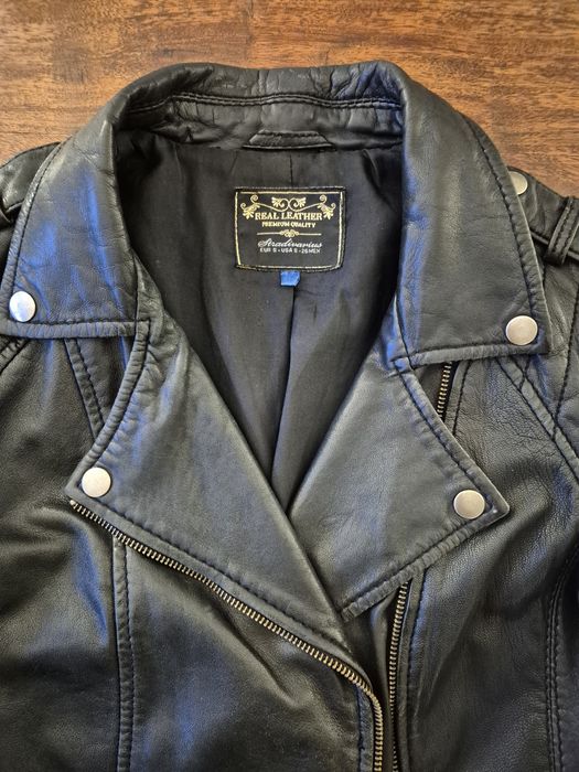 Casaco Cabedal Stradivarius