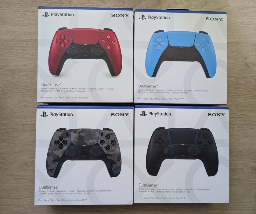 Comando PlayStation 5 - PS5 NOVO NA CAIXA - Grey Camouflage (Sony)