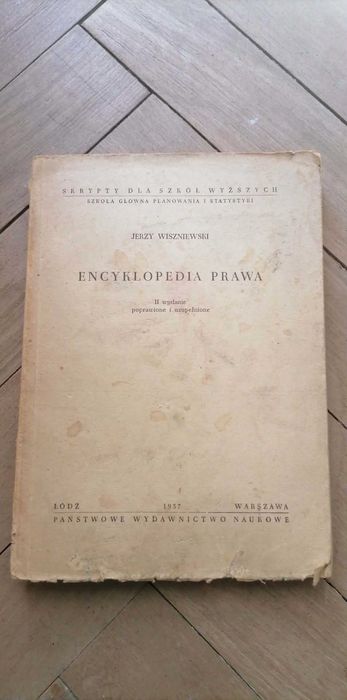 Encyklopedia Prawa - Wiszniewski 1957