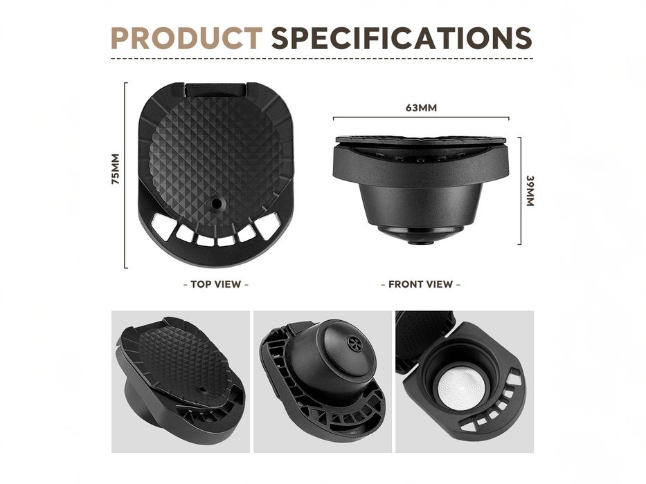 Адаптер багаторазовий для кавоварок Dolce Gusto Запчастина