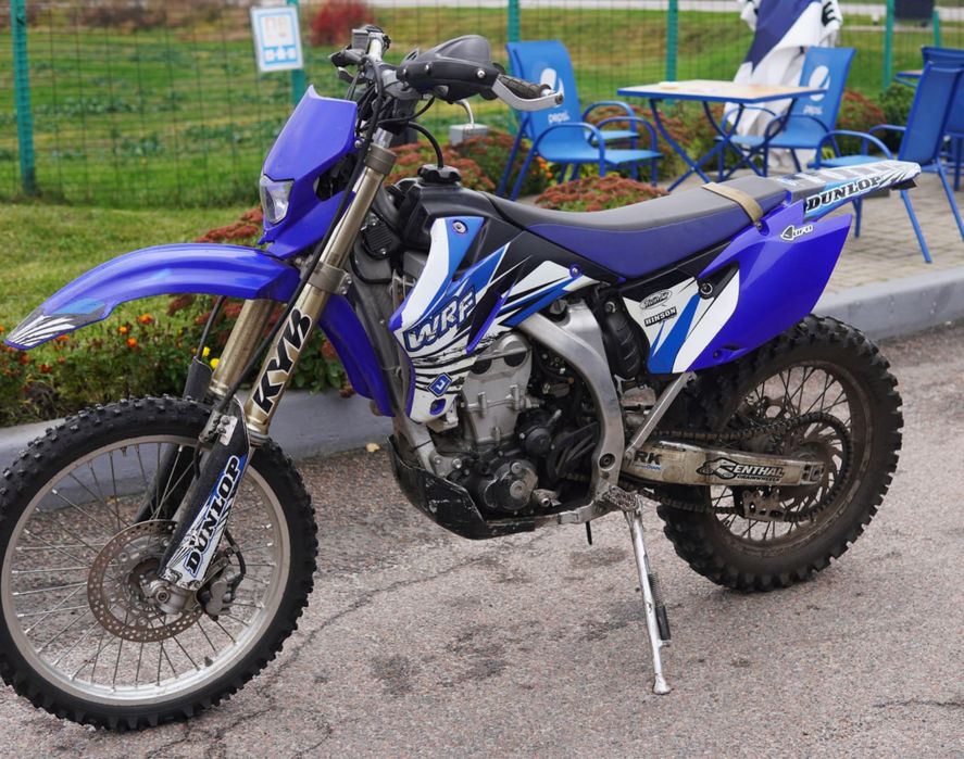 Ямаха wr450f на ходу