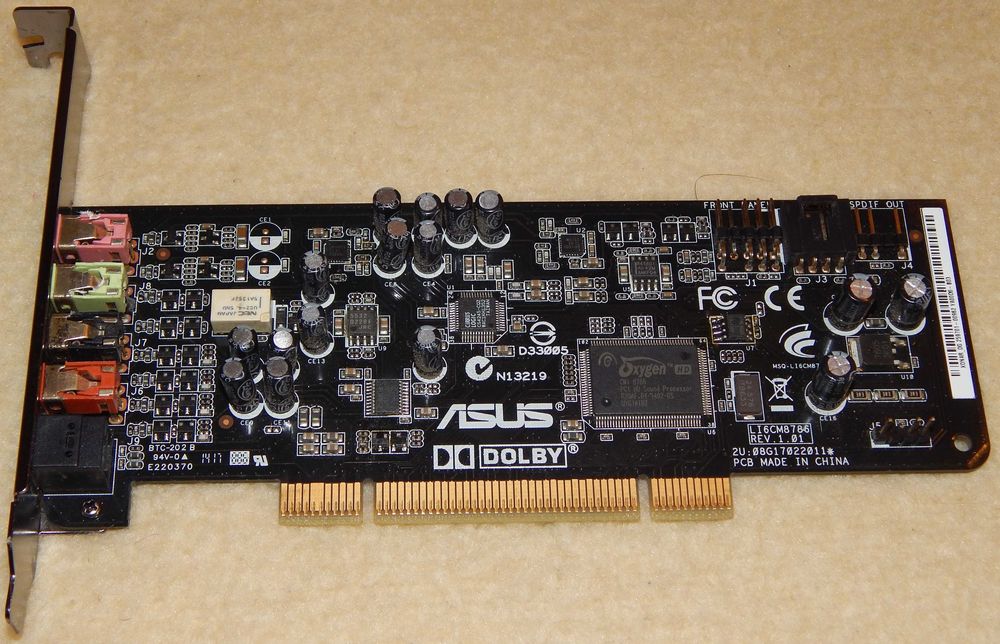 Звуковая карта ASUS XONAR DG