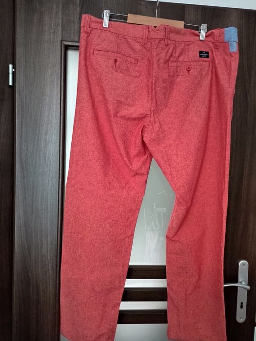 Męskie czerwone spodnie Dressmann