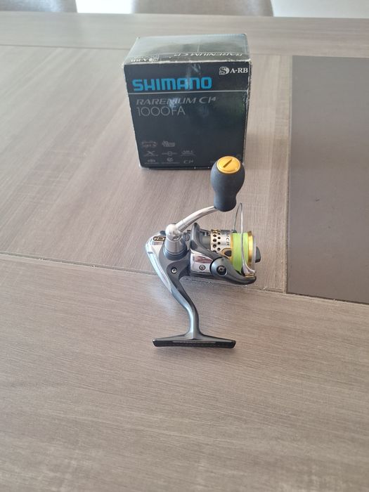 Shimano rarenium 1000 com duas bobines