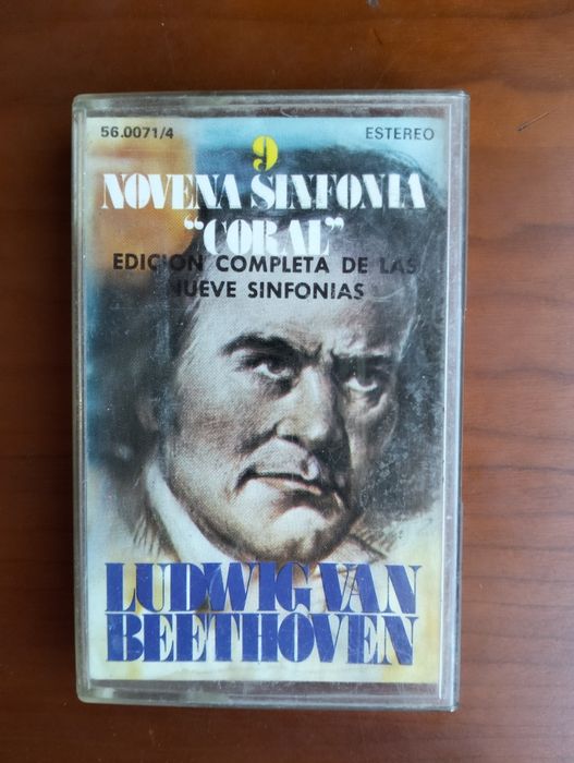 Antiga K7 Nona Sinfonia de Beethoven