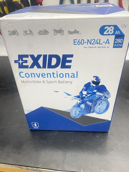 Bateria Exide E60-N24L-A 28Ah