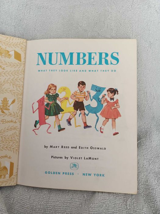 Numbers - A little golden book