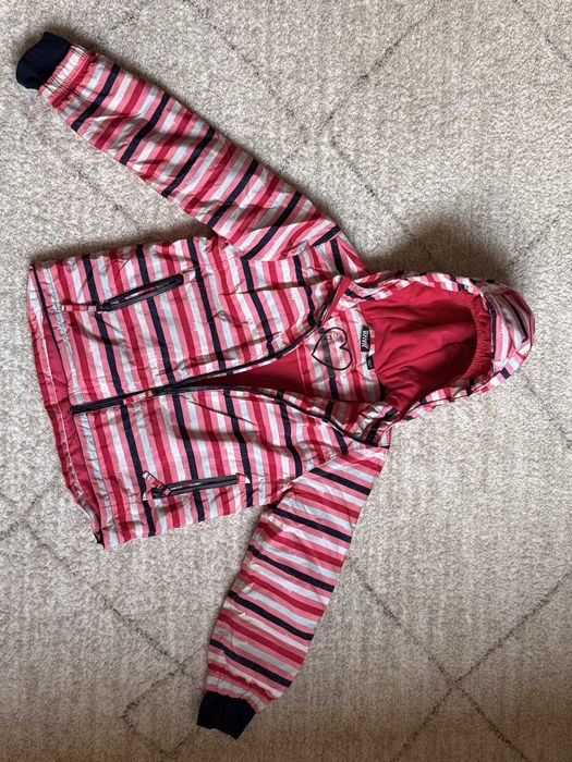 Kombinezon zimowy narciarski dla dziecka, 116-122 cm