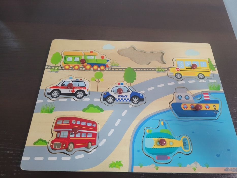 Puzzle dla małych dzieci + labirynt