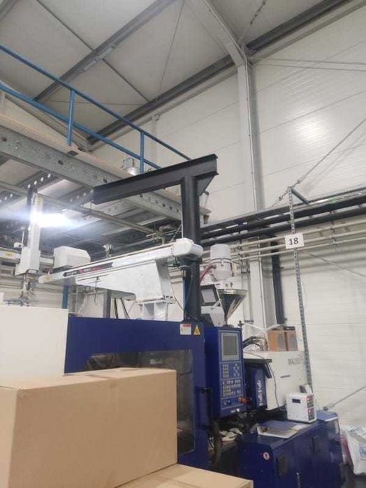 Żuraw do Wtryskarki,  Dźwig do tworzyw, wciągnik do form wtryskowych