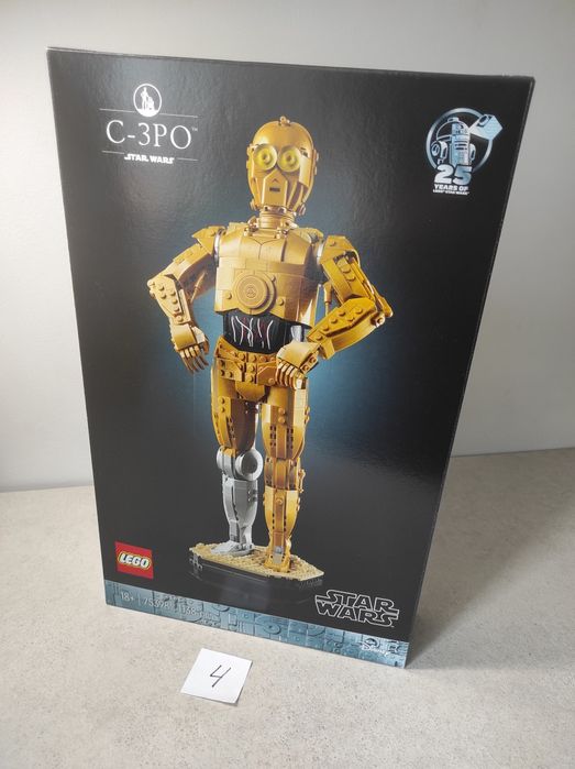 Lego star wars 75398 C-3PO лего зоряні війни дроїд робот