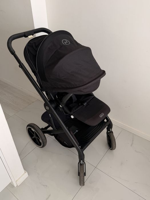 Прогулянкова коляска Cybex Balios S LUX Moon Black