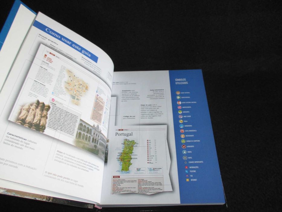 Livro Guia dos Lugares mais Belos do Mundo