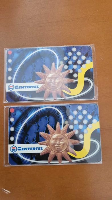 2x karta Centertel - 4C i 5C - 60 jednostek