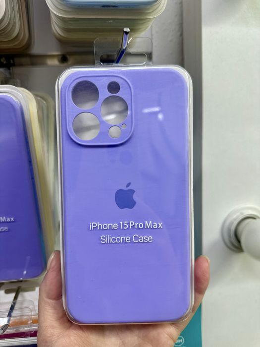 Силіконовий чохол на айфон 15 про макс, чехол чохол iPhone 15 pro max