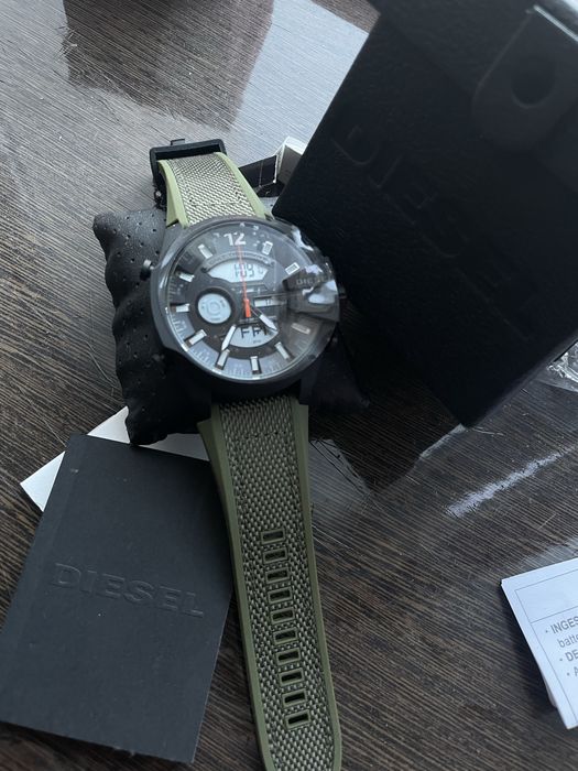 -60% Diesel Mega Chief DZ4549 годинник хакі хаки часы мужские большие