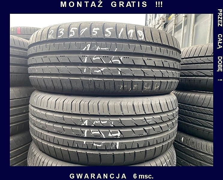 235/55/19 Kumho Crugen HP91_7,5mm_2szt_(154)
