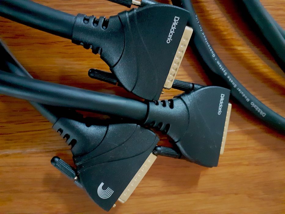 Produção de som, cabos e acessórios