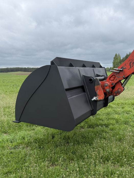 Łyżka 2,5m3 MANITOU/JCB/CAT SOLIDNA i PANCERNA łyżko-krokodyl,chwytak,paleciak,mocowanie,adapter