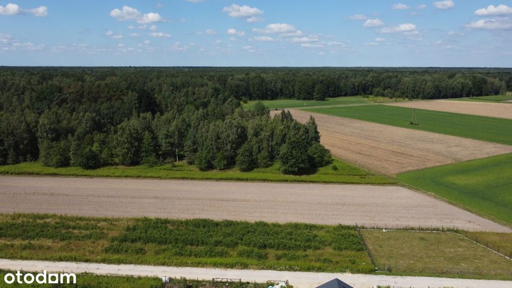 Działka budowlana w otoczeniu przyrody