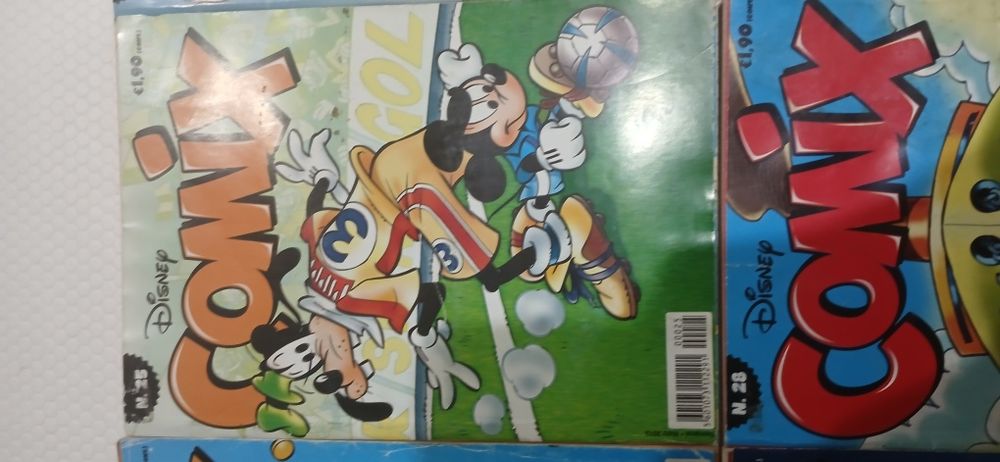 Livros Comix da Disney
