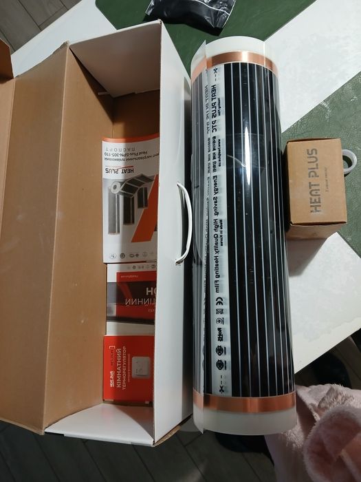 Тепла підлога інфракрасна