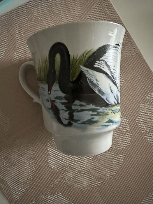 Чашка,ссср,600 мл,довбыш,Лебединая верность