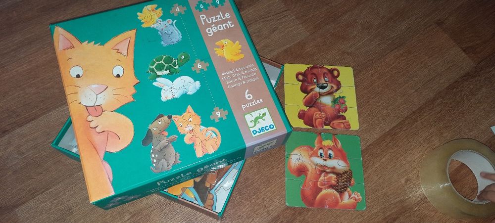 Пазли djeco  6+  пазли