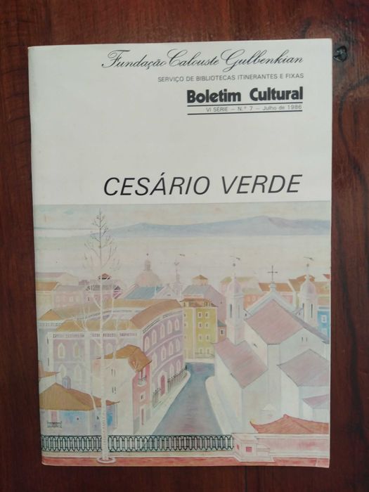Boletim cultural - Cesário Verde