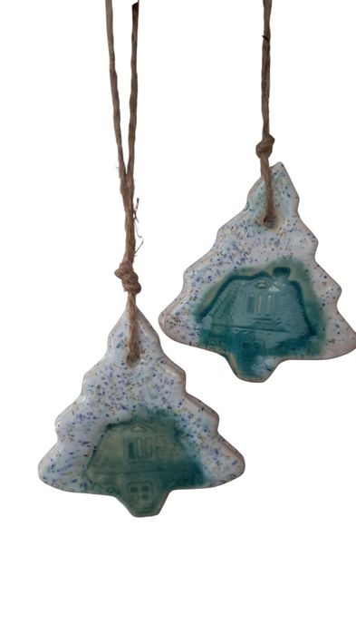 Choinki ceramiczne zawieszki na choinkę