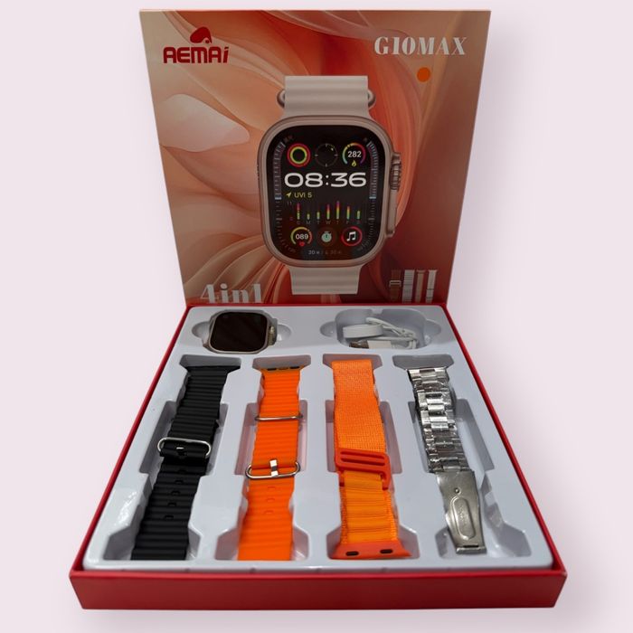 Smartwatch AEMAI G10MAX - 4 em 1