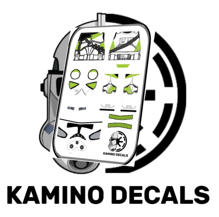 Kalkomania Clone trooper 442nd