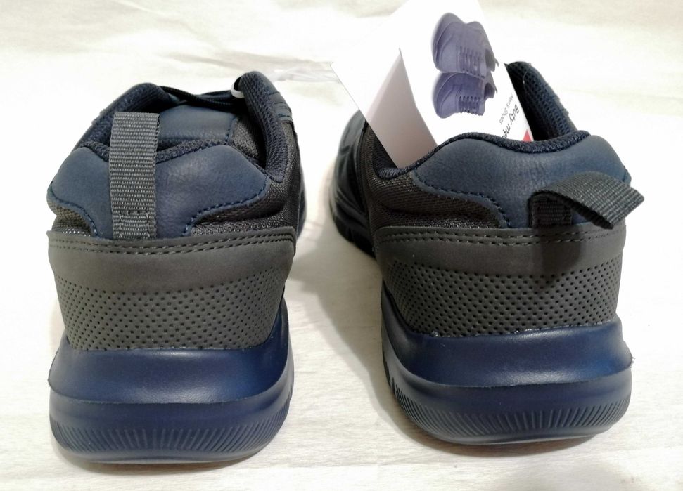 Lekkie męskie buty sportowe 44 niebieskie półbuty