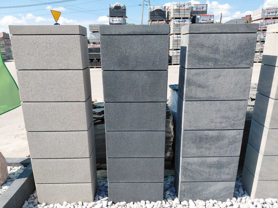 Ogrodzenie Betonowe pustak betonowy bloczek murek atro dostawa gratis