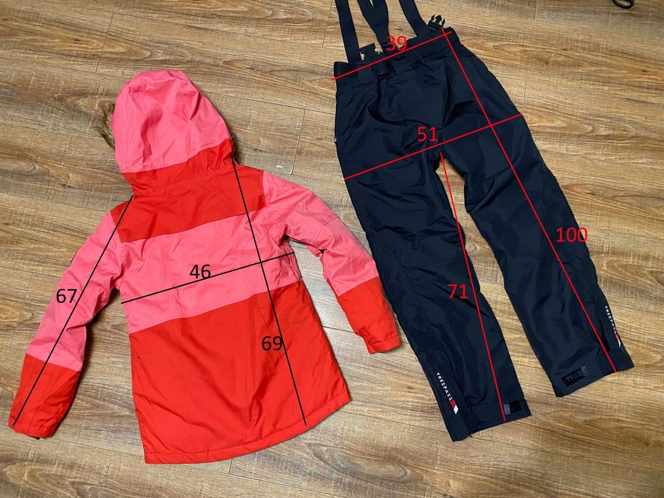 Лижний костюм зимний комбинезон на девочку оригинал Next р.XS