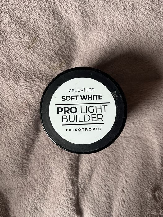 Żel budujący do paznokci palu cosmetics 45 g soft white