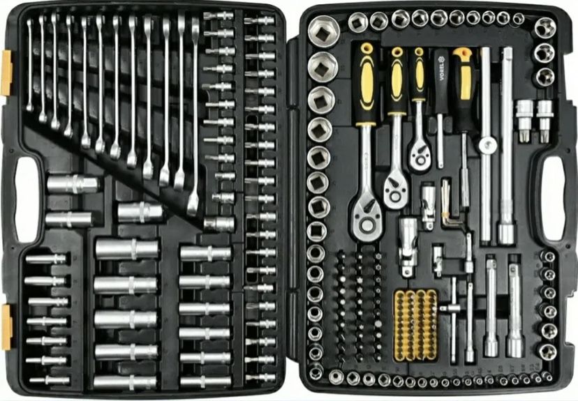 Набір інструментів Vorel  216 предметів / Yato  / Набір ключів Польща