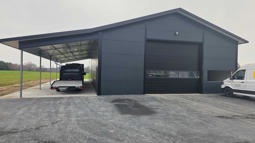 Hala magazynowa 12x20x4,5 SystemSpaw