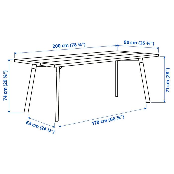 Mesa jantar Ikea Ypperlig