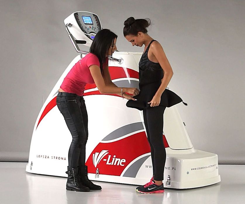 V Line vacu elite  power shape slim activ fit magic body space bieżnia