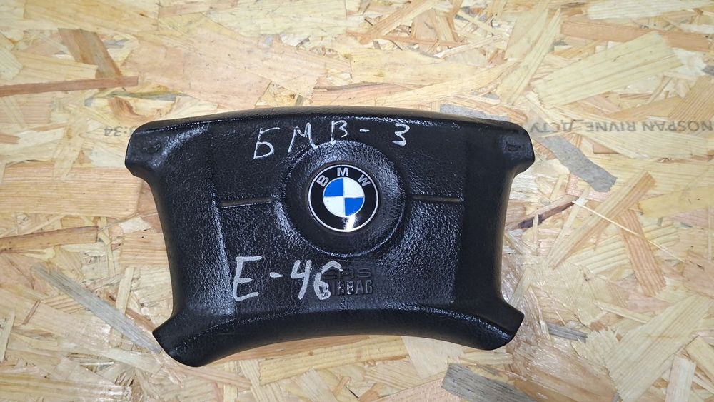 Подушка безпеки BMW E46 33109576303K / Подушка безопасности руля БМВ Е46 Airbag водителя