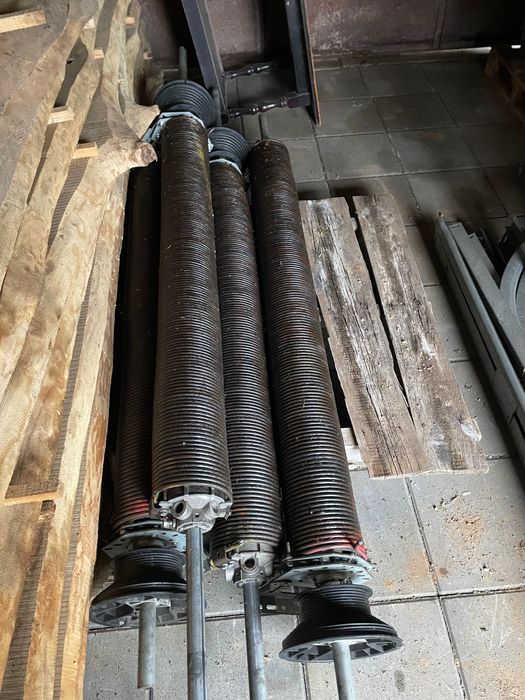 Brama 4.05x4.50 segmentowa panelowa warsztatowa elektryczna