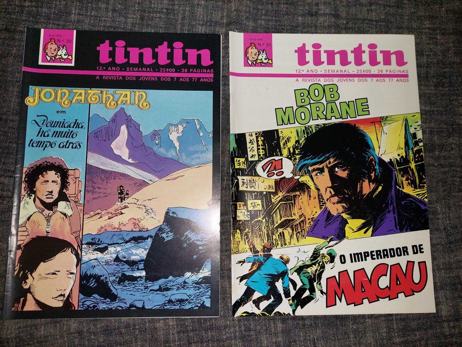 Revista Tintin – 12º Ano (52 edições completas)