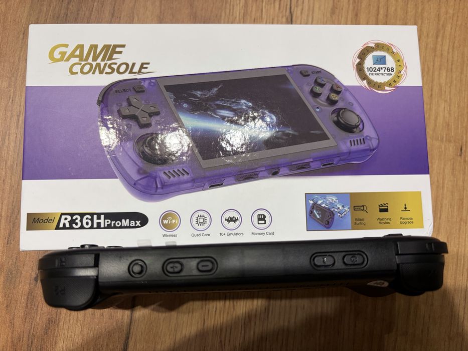 Retro konsola R36H Pro Max - nowa! Ulepszony model! microSD 64gb!