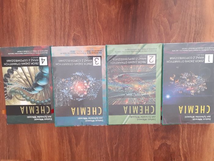 WITOWSKI, zbiór zadań, chemia, część 1, 2, 3, 4