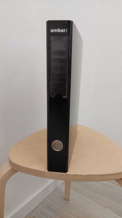 Dossiês/Capas pretas em bom estado