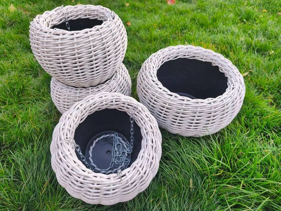 Кашпо з ротангу,5, 10 12 16 20,40,60,90л