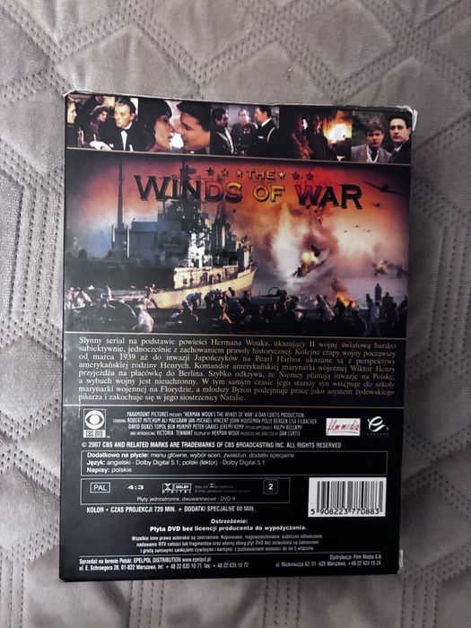 Wichry wojny - 6 DVD - kompletny serial PL
